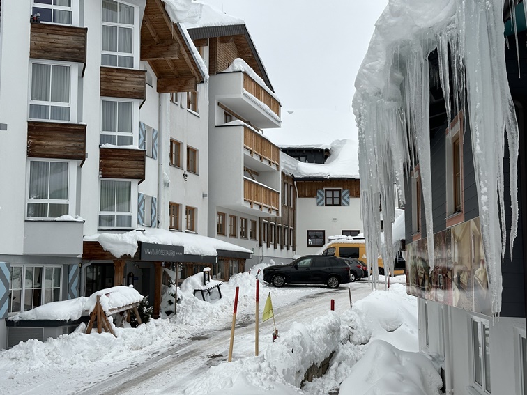 Obertauern havas városkép