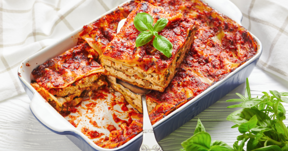 Egyszerű és gyors vegetáriánus lasagne, amit az egész család imádni fog:  Ilyen finomat még nem ettél!