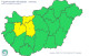 Hófúvás miatt péntekre három megyére (Veszprém, Komárom-Esztergom, Fejér) adtak ki sárga figyelmeztetést.