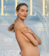 A gyönyörű modell az Elle magazinnak adott interjút, és természetesen néhány új fotó is készült róla. A címlapra került felvételen Axente Vanessa szépen kerekedő terheshasát is megmutatja.