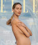 A gyönyörű modell az Elle magazinnak adott interjút, és természetesen néhány új fotó is készült róla. A címlapra került felvételen Axente Vanessa szépen kerekedő terheshasát is megmutatja.

