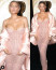 A párizsi divathét legdögösebben öltözött sztárja egyértelműen Kylie Jenner volt, aki ebben a rózsaszín, csillogós Schiaparelli ruhában pompázott.
